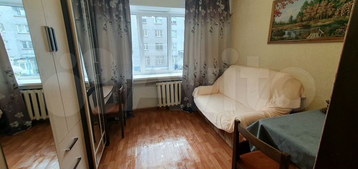 Комната 13 м² в 1-к., 2/5 эт.