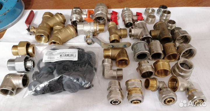 Фитинги для водоснабжения 1/2 и 3/4