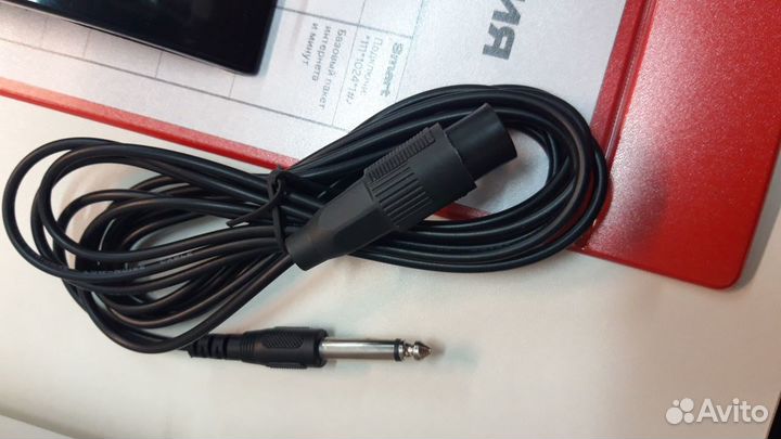 Кабель для микрофона XLR-jack 6,5 мм в пакете