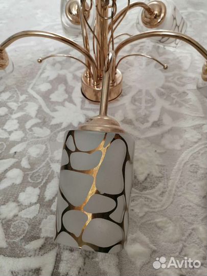 Люстра потолочная бу