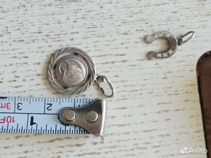 Кулон серебряный винтаж