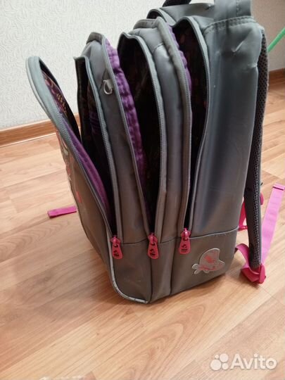 Рюкзак школьный для девочки grizzly