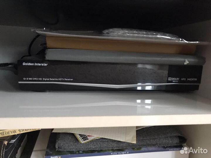 Спутниковый ресивер Golden Interstar GL-S980 crci