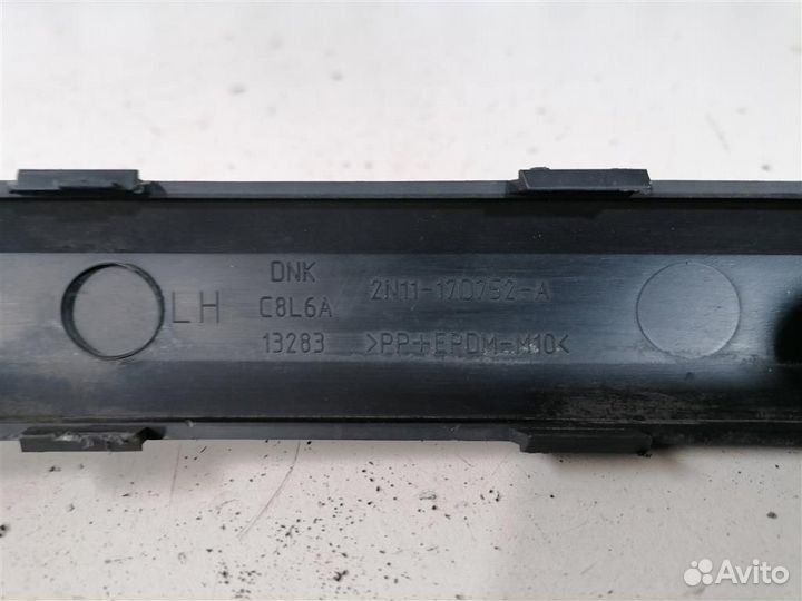 Накладка заднего бампера левая форд Fusion 2002