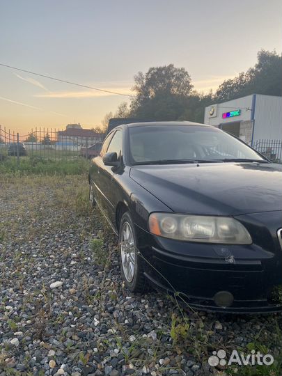 Volvo S60 2.4 AT, 2007, битый, 170 000 км