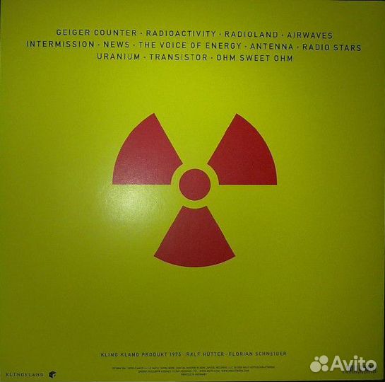 Виниловая пластинка Kraftwerk radio-activity (180