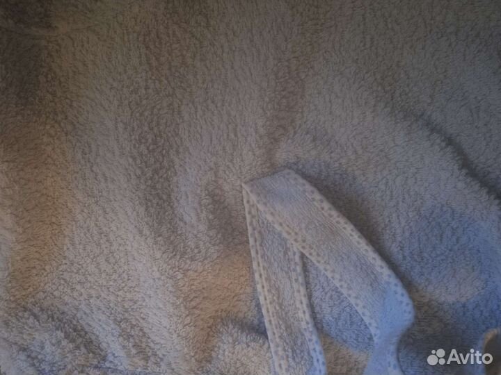 Детский махровый халат, р. 92-98см