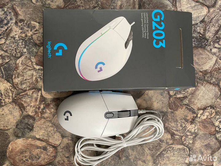 Игровая мышь Logitech G203 Lightsync 8000 dpi