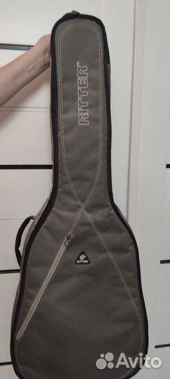 Гитара yamaha CS40 с водонепроницаемым чехлом