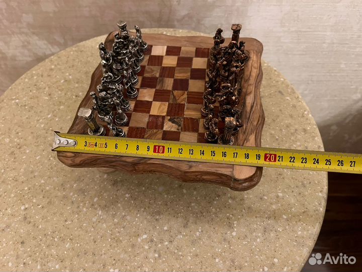 Шахматы ручной работы металлические