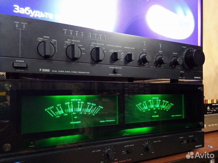 Onkyo P306+ М506R 220v винтаж