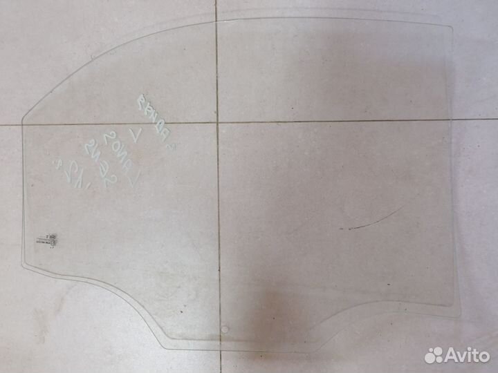 Стекло двери заднее левое Chevrolet Lanos T100