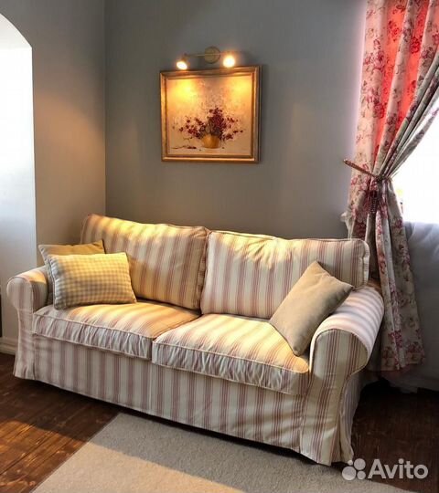 Чехол для 2-х местного дивана-кровати экторп(икеа)