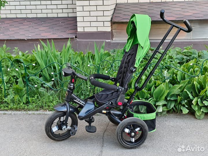 3х колесный велосипед с поворотным сиденьем