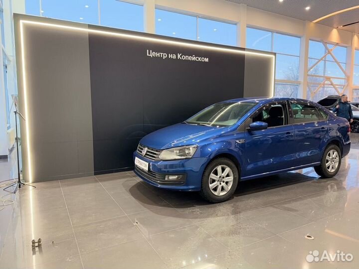 Volkswagen Polo 1.6 AT, 2018, 229 000 км