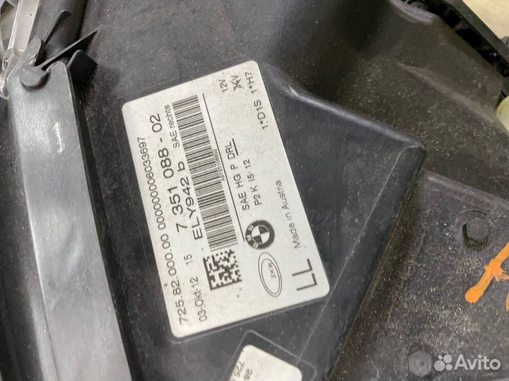 Фара левая BMW 7 F01/F02 рест. 2014