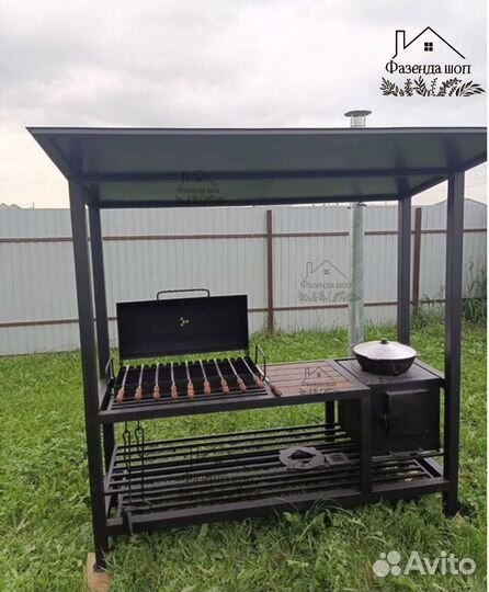 Мангал лофт