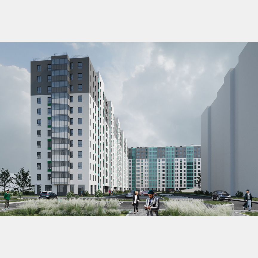 1-к. квартира, 30 м², 3/12 эт.