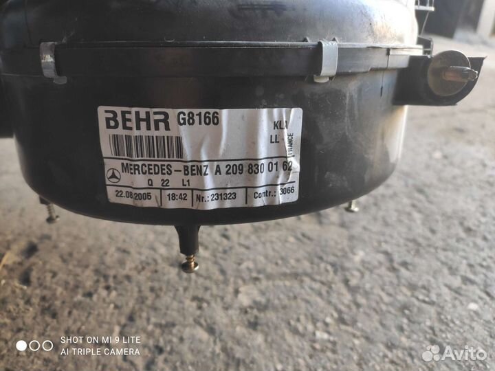 Печка mercedes w203 07г