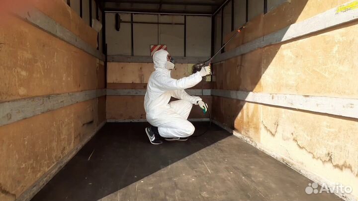 Дезинфекция клопов тараканов плесени запахов крыс