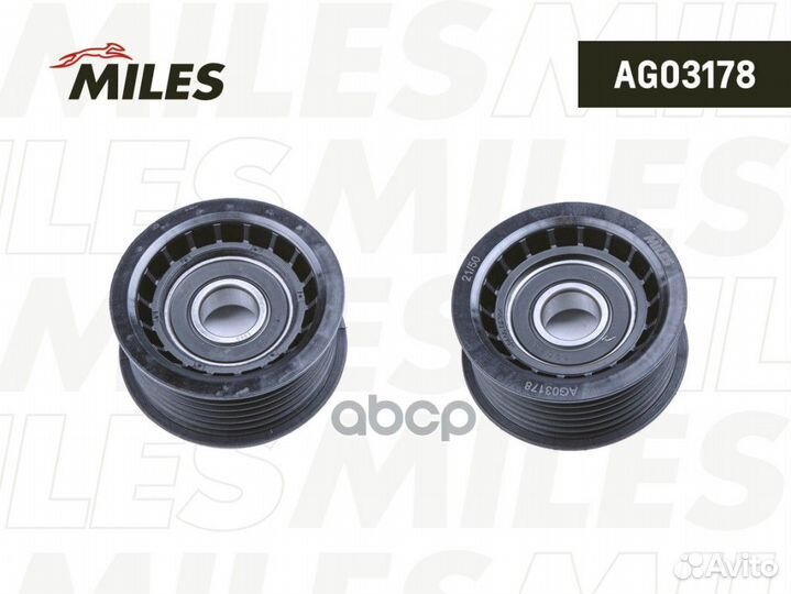 Ролик ремня приводного VAG/porsche 3.0 08- AG03