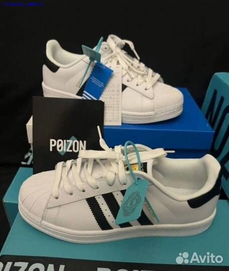 Кроссовки adidas superstar оригинал poizon