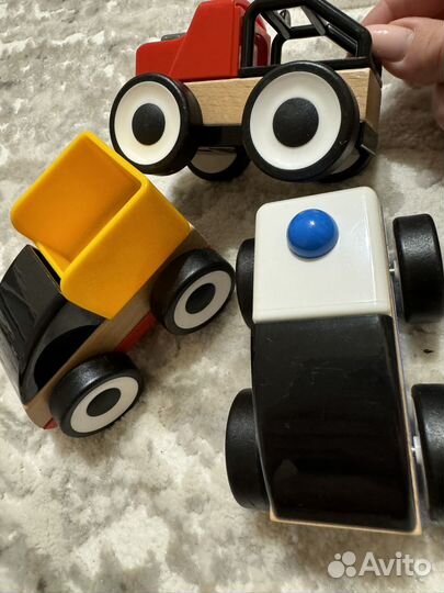 Деревянные машинки IKEA