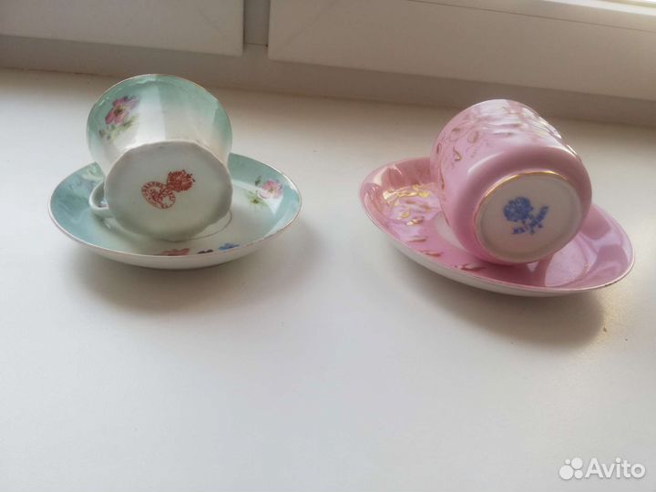 Чайная пара гарнер, кузнецов, лфз, дулево