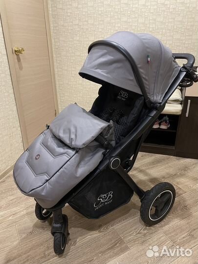 Коляска всесезонная прогулочная Sweet baby