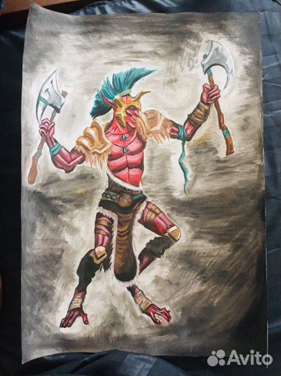 Картина маслом/ рисунки гуашью