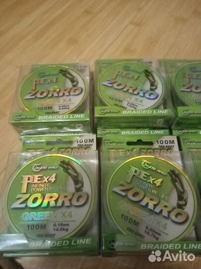 Плетенка четырехжильная Zorro