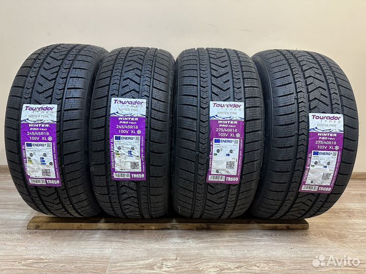 Tourador Winter Pro TSU1 245/45 R18 и 275/40 R18 101V