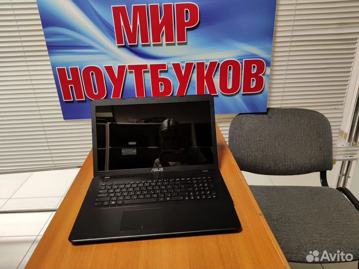 Ноутбук бу / Asus / 17 дюймов / ssd / geforce