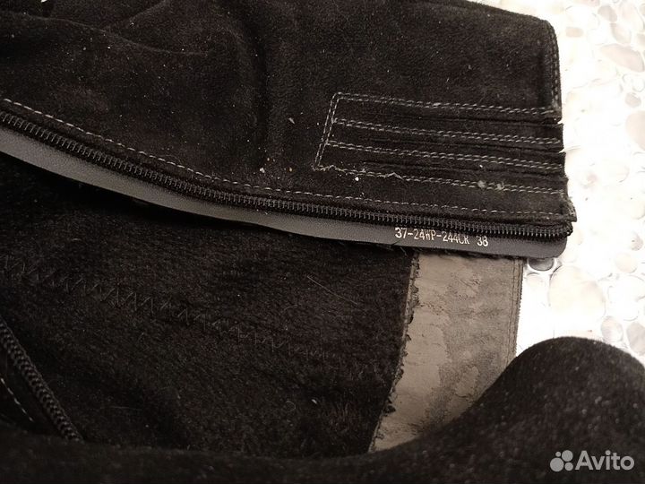 Сапоги женские демисезонные38