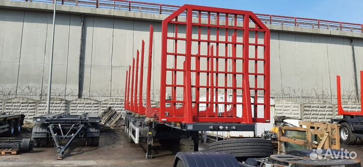 Полуприцеп лесовоз (сортиментовоз) АПС 553604, 2023