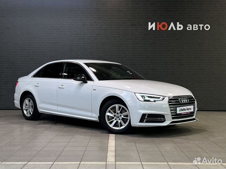 Audi A4 2.0 AMT, 2017, 168 468 км