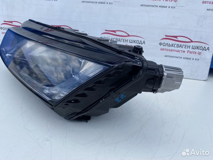 Фара LED лэд левая Skoda Octavia A8