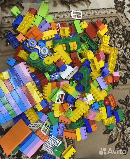 Конструктор и Lego duplo