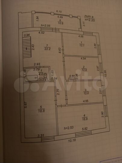 Коттедж 330 м² на участке 11 сот.