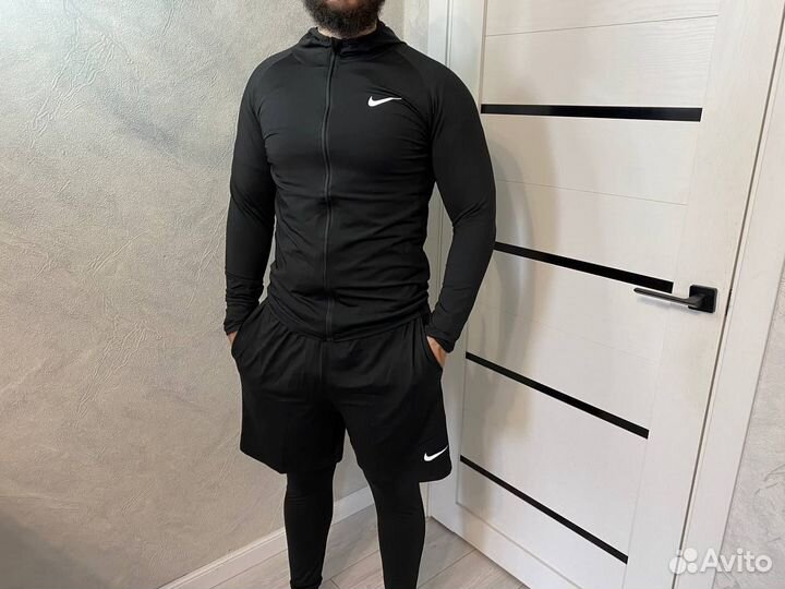 Рашгард мужской 5 в 1 nike