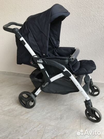 Коляска детская + Автолюлька Cam с базой