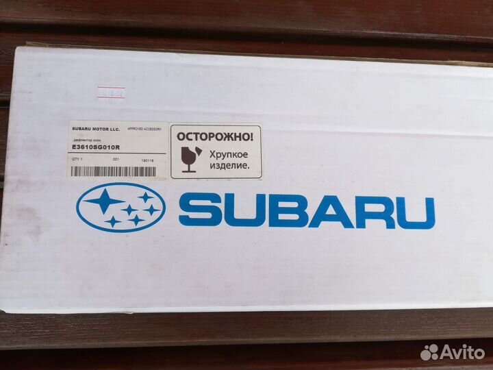 Дефлекторы окон на Subaru Forester IV (SJ)