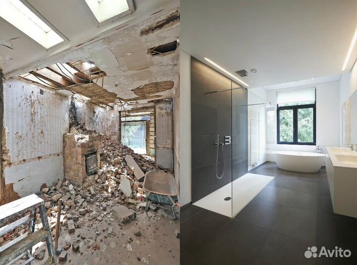 Ремонт и отделка квартир. Работаем с женщиной