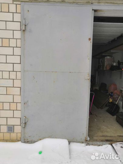 Ворота гаражные металлические бу