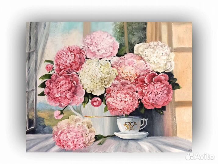 Картина Пионы