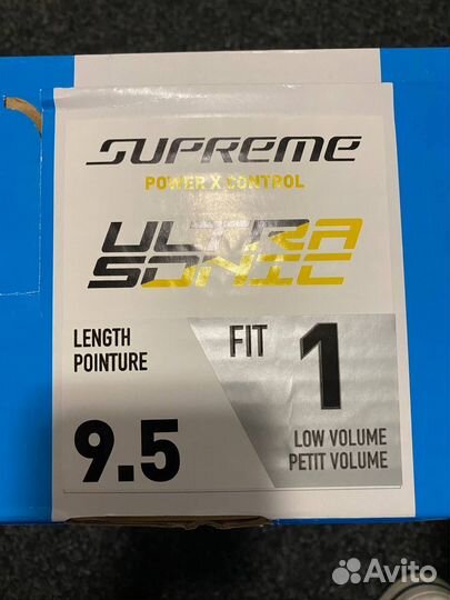 Хоккейные коньки Bauer Supreme Ultrasonic (SR 9,5)