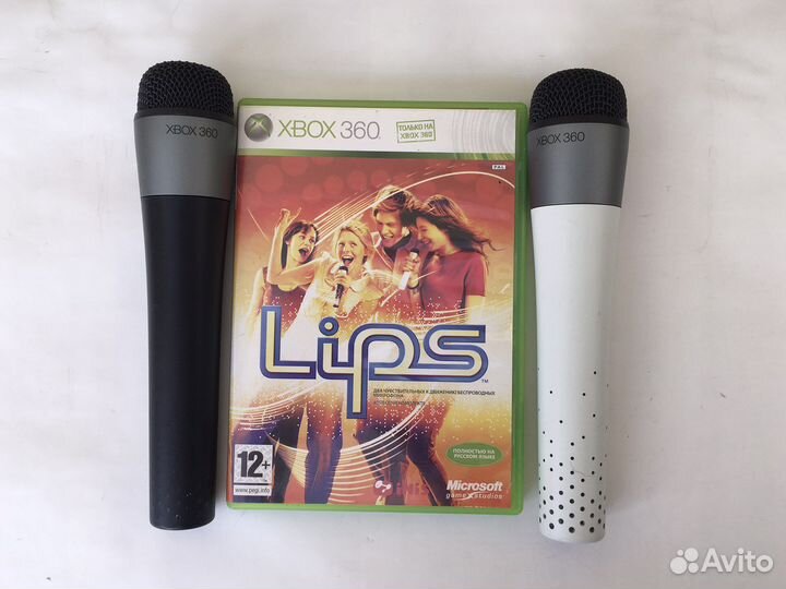 Xbox 360 беспроводные микрофоны с игрой