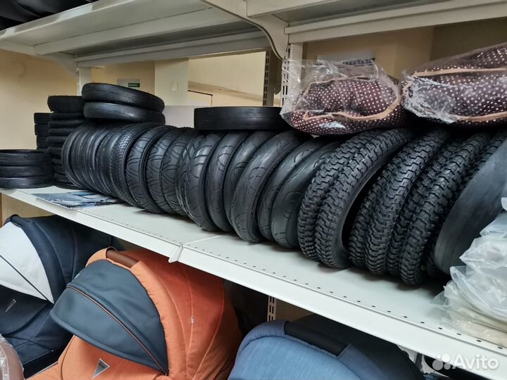 Покрышки и камеры для колясок