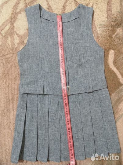 Школьный сарафан на 7-8 лет