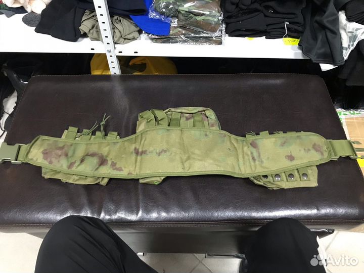 Пояс тактический разгрузка с подсумками варбелт